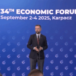 Briefing Władysława Kosiniaka-Kamysza podczas Forum Ekonomicznego w Karpaczu